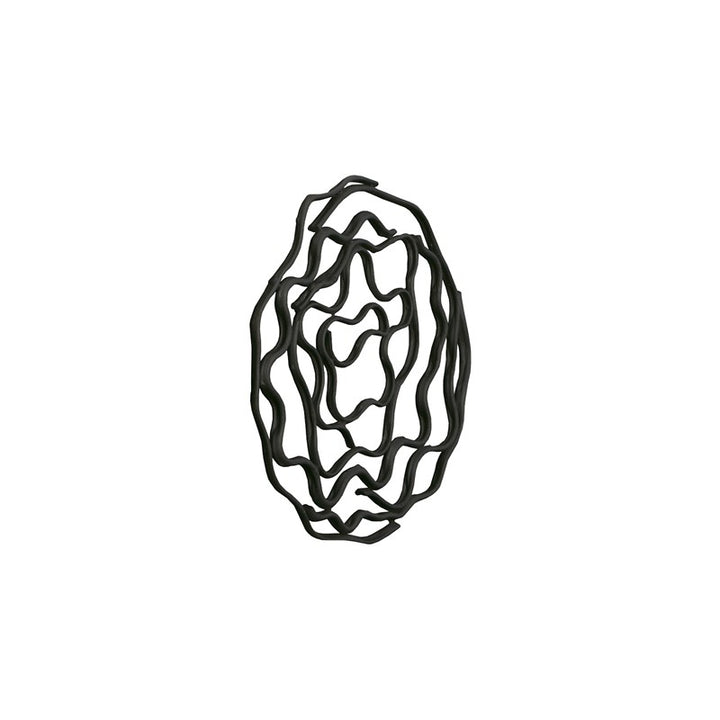 Vine Wall Flower, Black