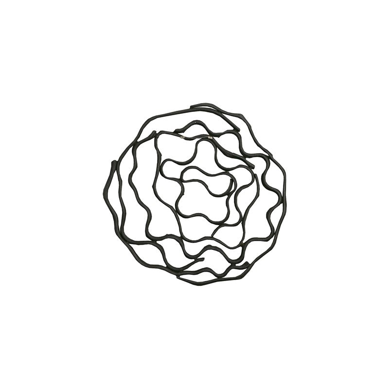 Vine Wall Flower, Black
