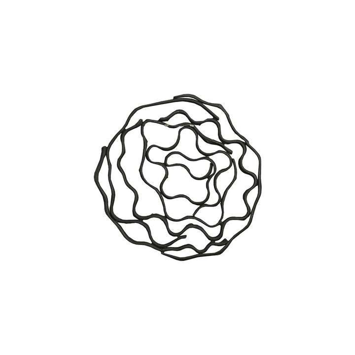 Vine Wall Flower, Black