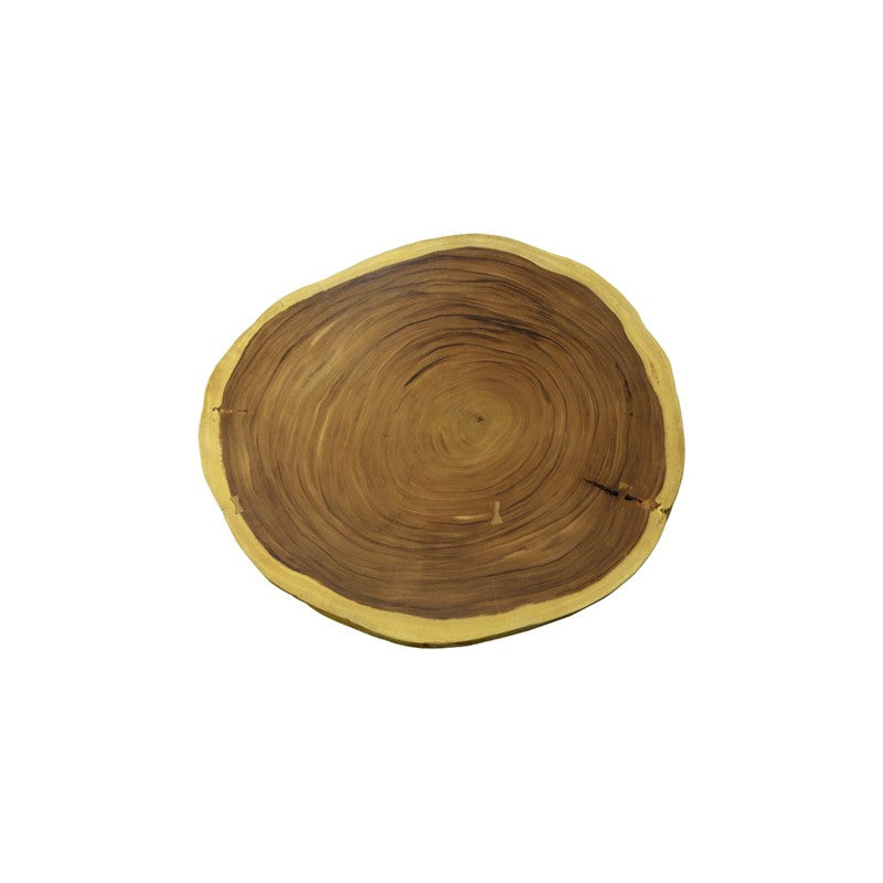 Floating Coffee Table With Black Legs, Natural, Size Varies