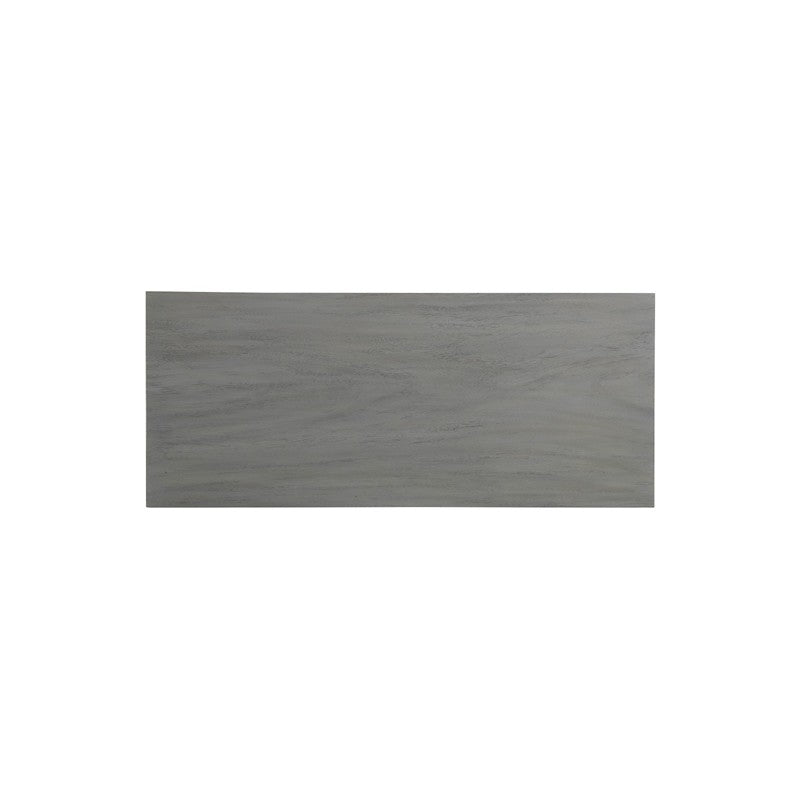 Waterfall Console Table, Weathered Gray