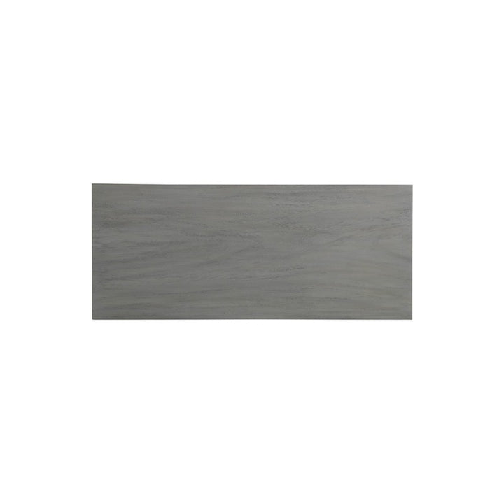 Waterfall Console Table, Weathered Gray
