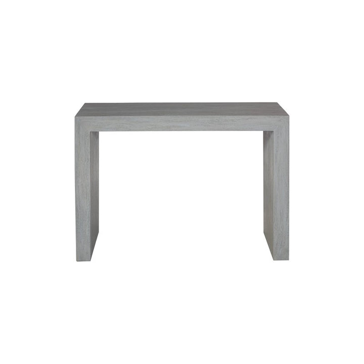 Waterfall Console Table, Weathered Gray