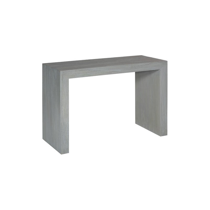 Waterfall Console Table, Weathered Gray