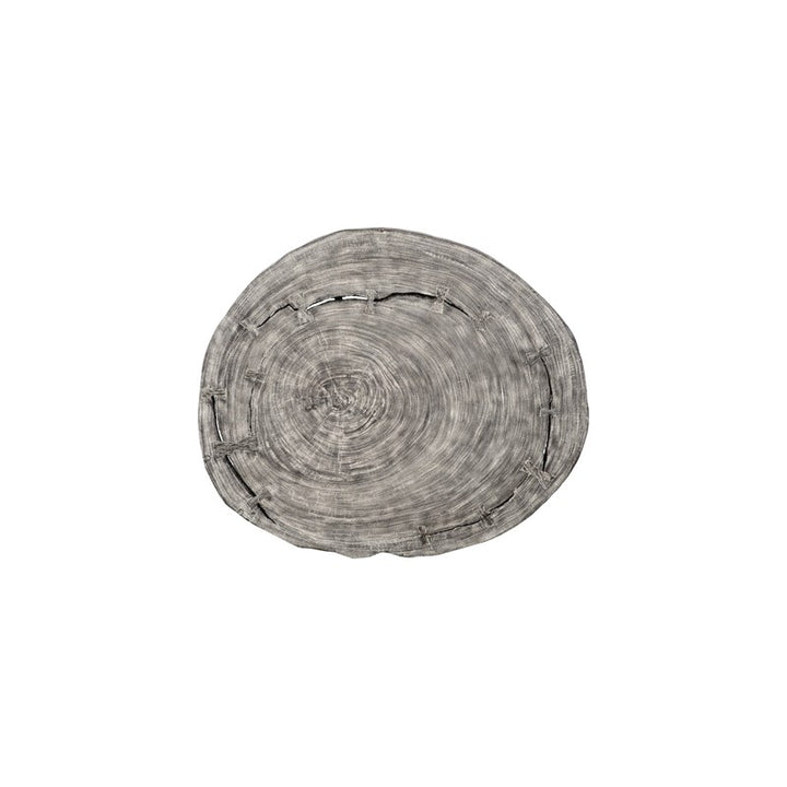 Floating Coffee Table On Acrylic Legs, Gray Stone , Size Varies