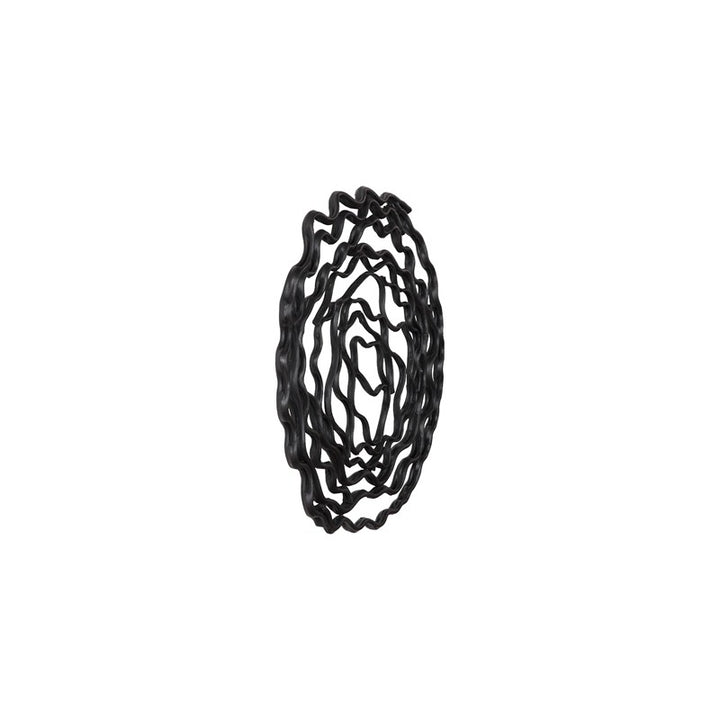 Vine Wall Flower, Black