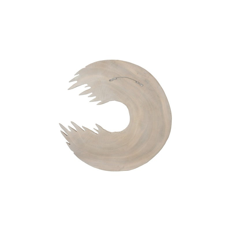 Swoop Wall Art, Bleached Wood