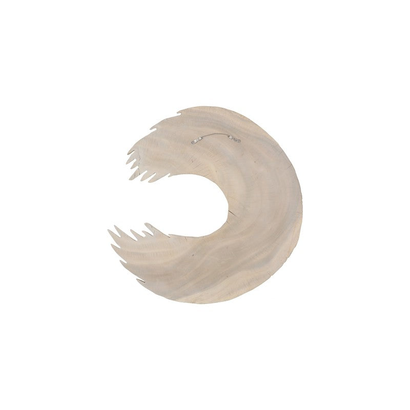 Swoop Wall Art, Bleached Wood