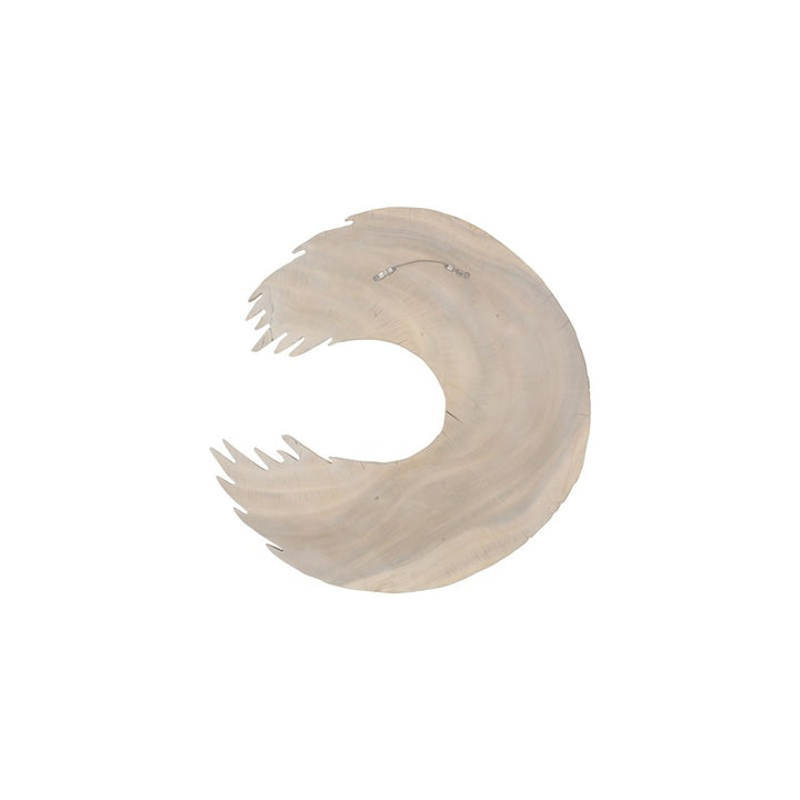 Swoop Wall Art, Bleached Wood