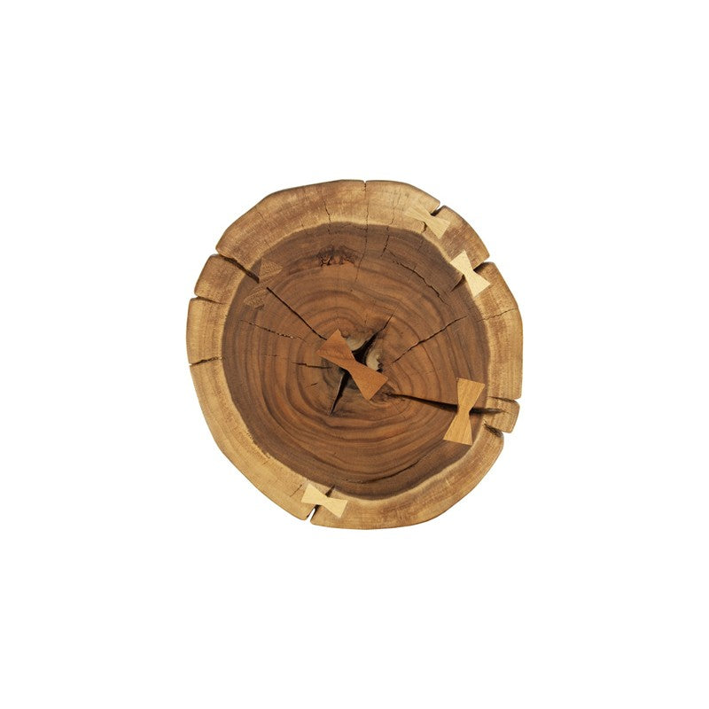Round Wood Stool