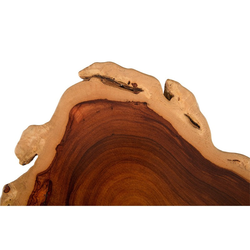 Burled Side Table