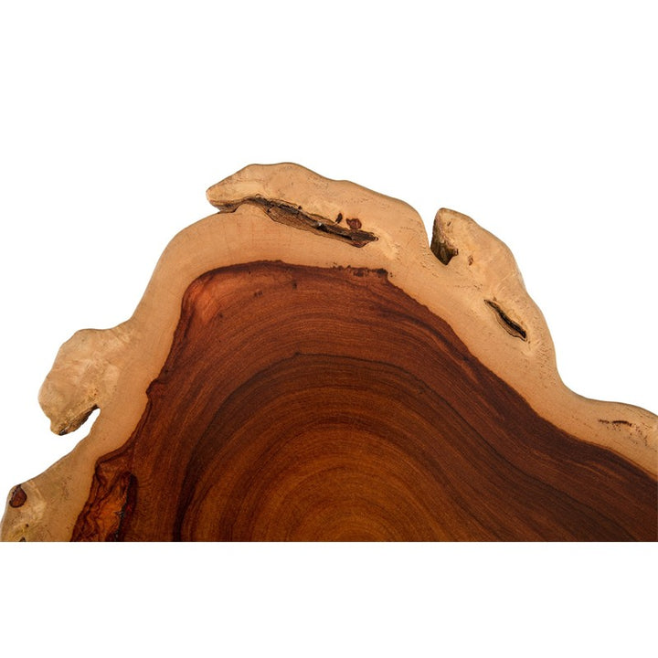 Burled Side Table