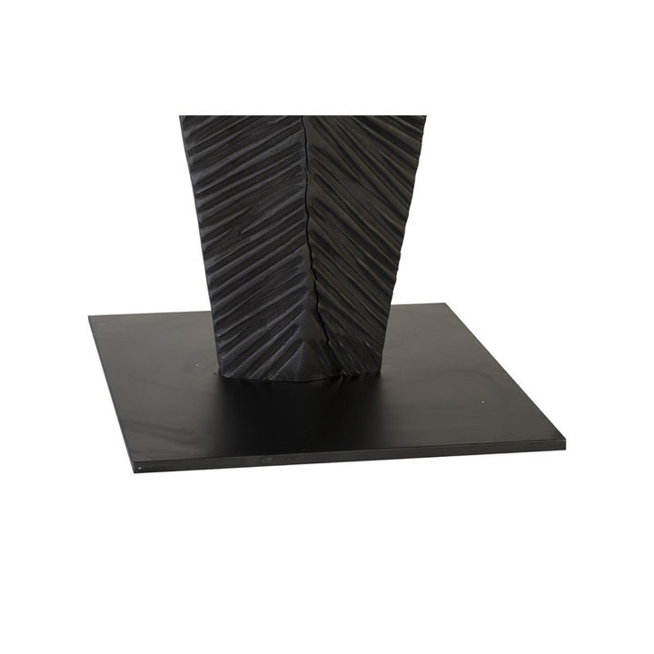 Carved Leaf on Stand