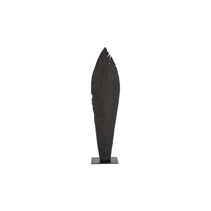 Carved Leaf on Stand