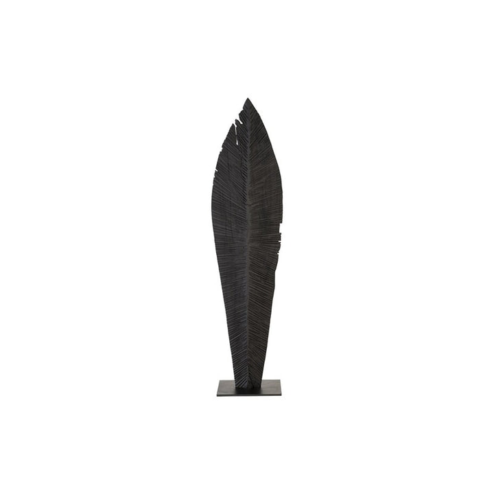 Carved Leaf on Stand