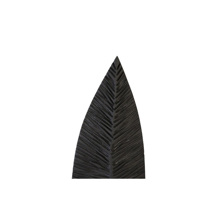 Carved Leaf on Stand