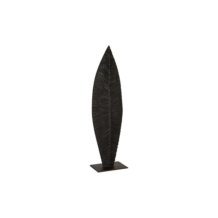 Carved Leaf on Stand