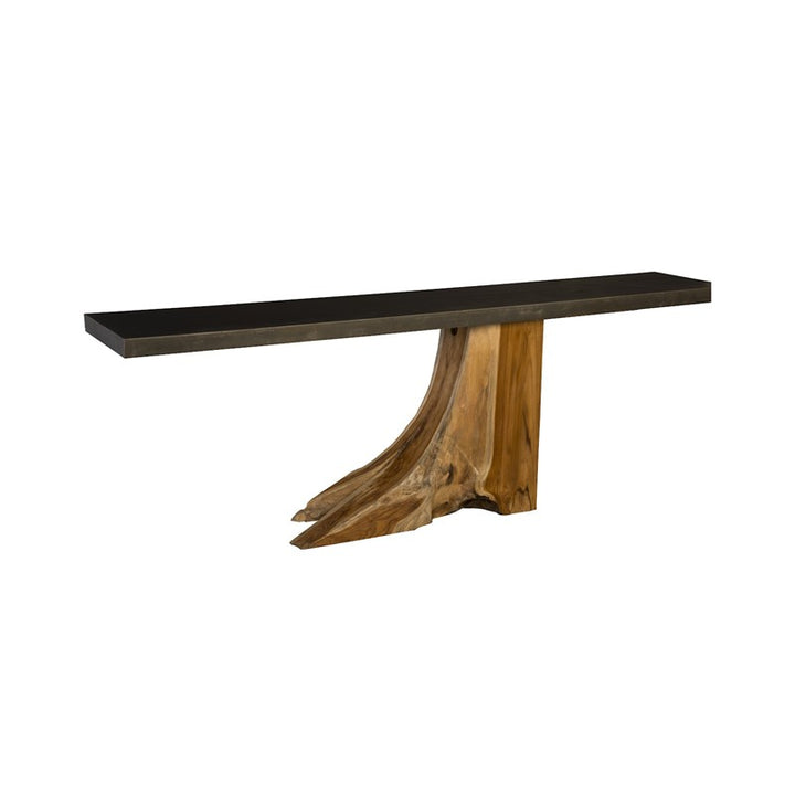 Teak Wood Console Table