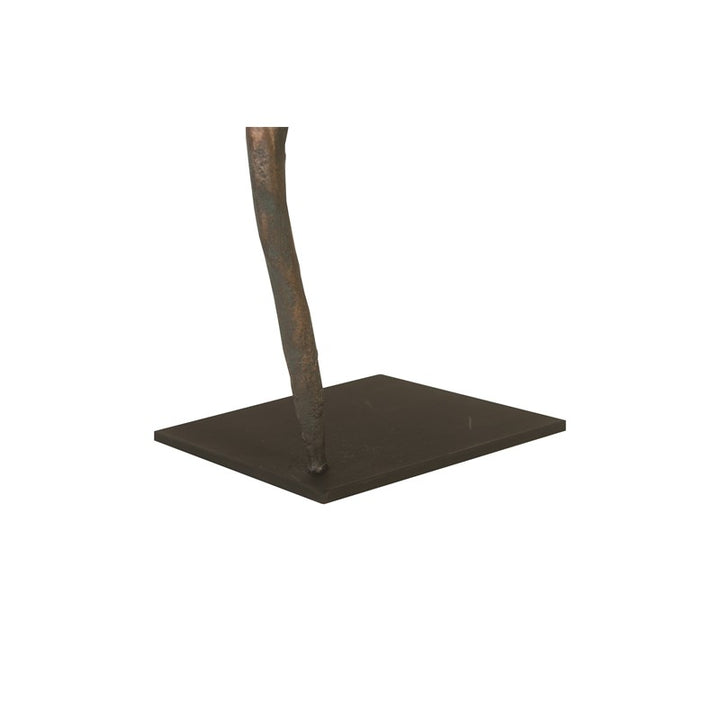 Abstract Figure on Metal Base