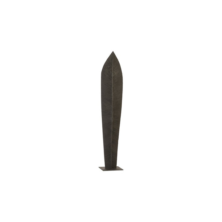Carved Leaf on Stand