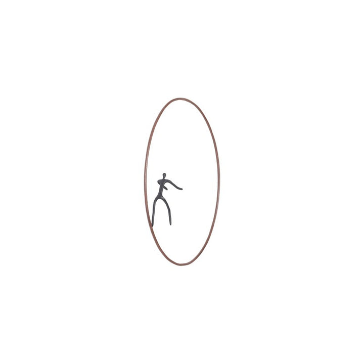 Olympic Figure in Iron Ring