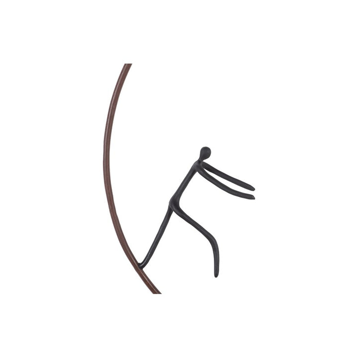 Olympic Figure in Iron Ring