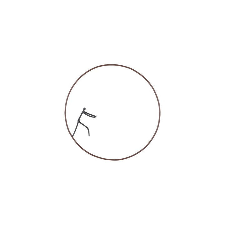 Olympic Figure in Iron Ring