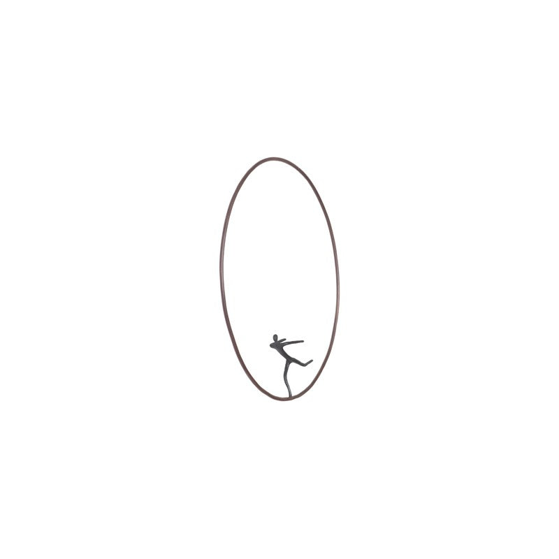 Olympic Figure in Iron Ring