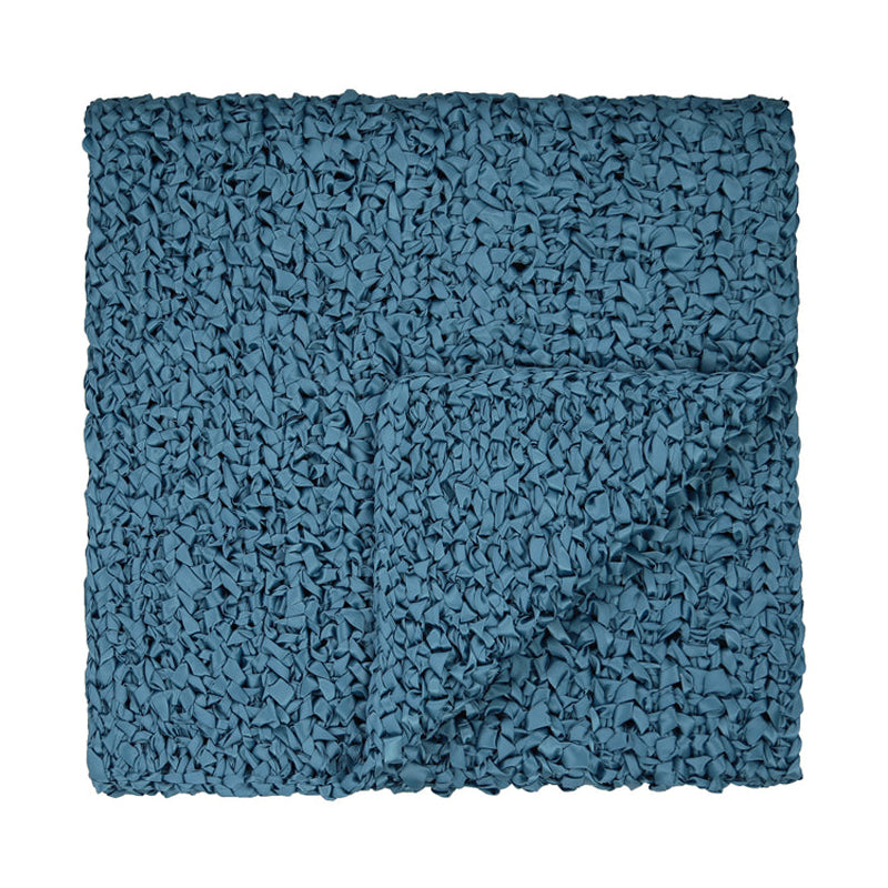 Ribbon Knit Topaz Throw
