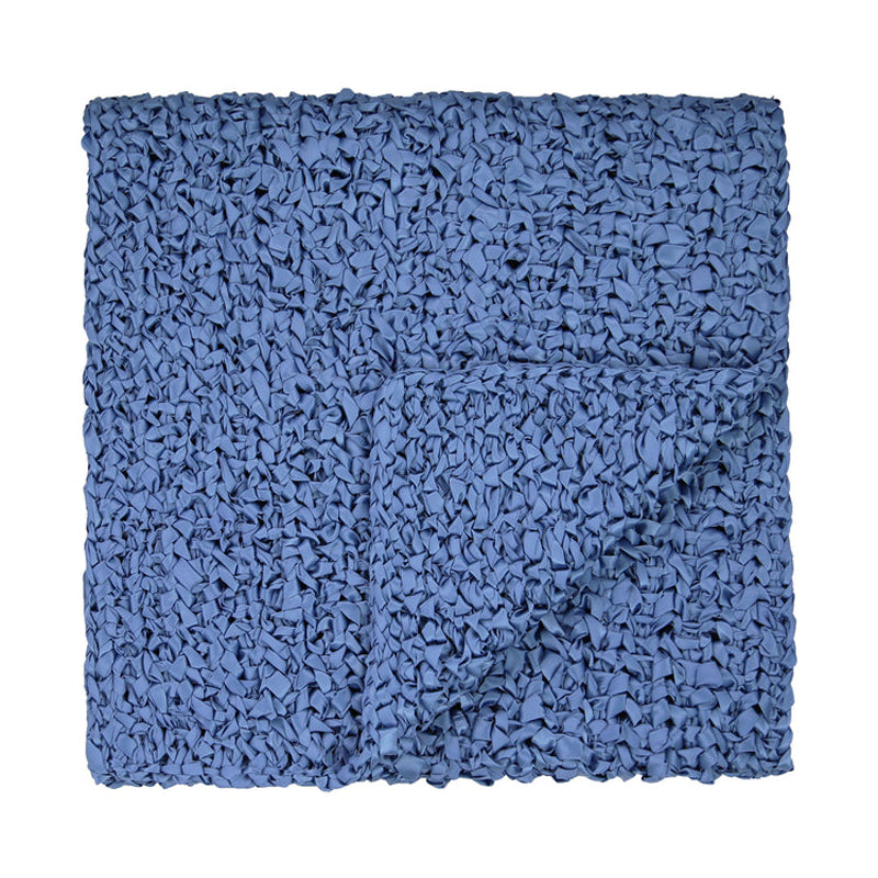Ribbon Knit Topaz Throw