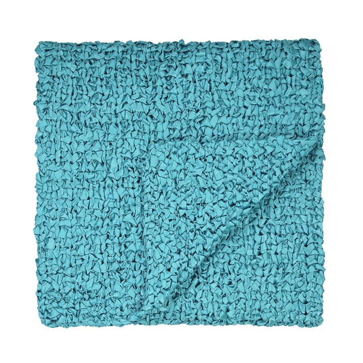 Ribbon Knit Topaz Throw