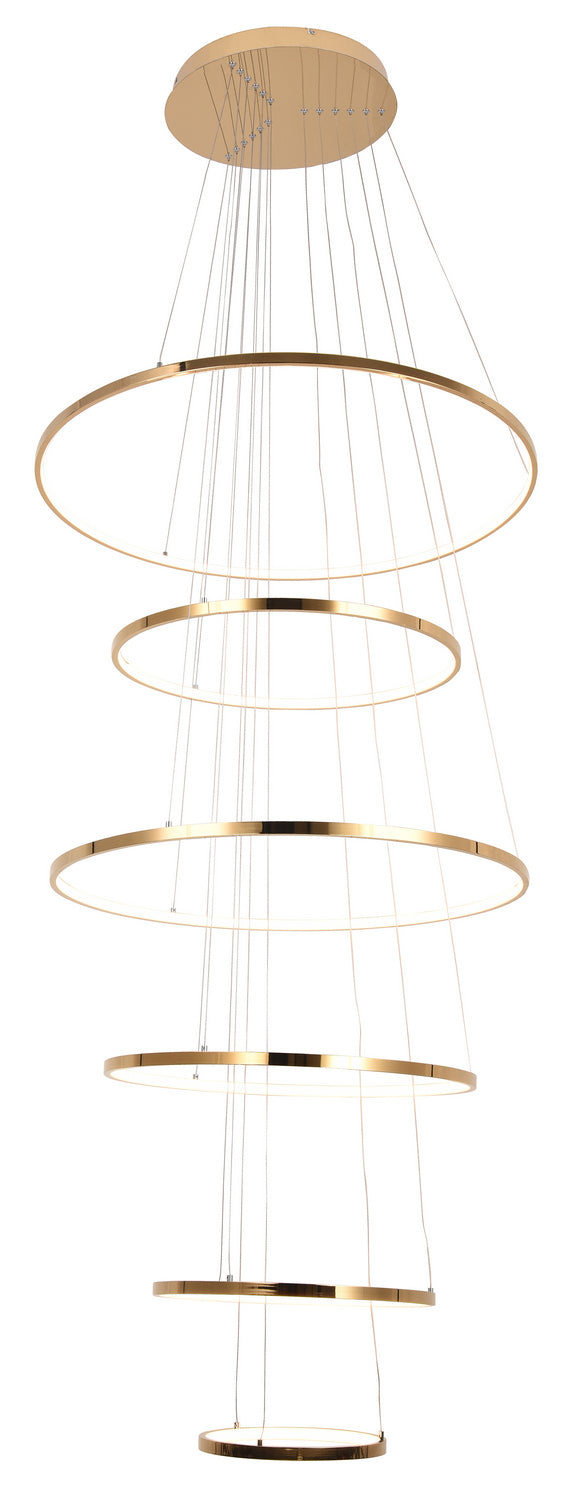 TR35GD LED Chandelier