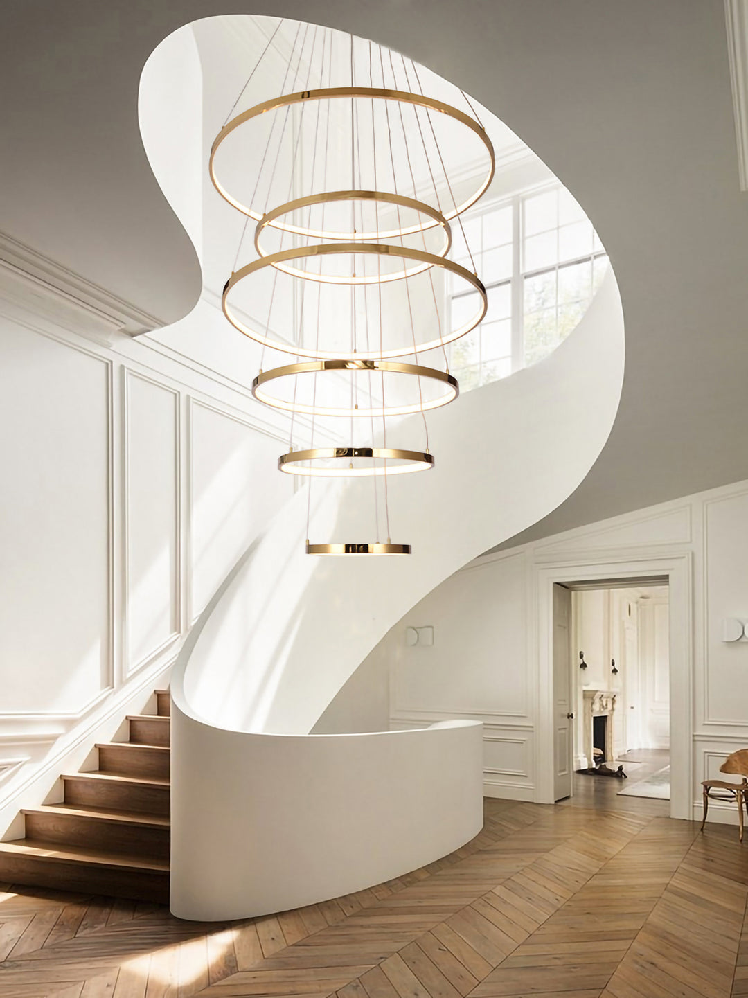 TR35GD LED Chandelier