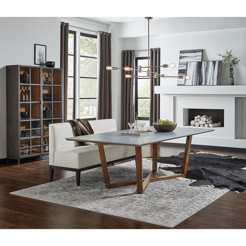 Double Pedestal Dining Table