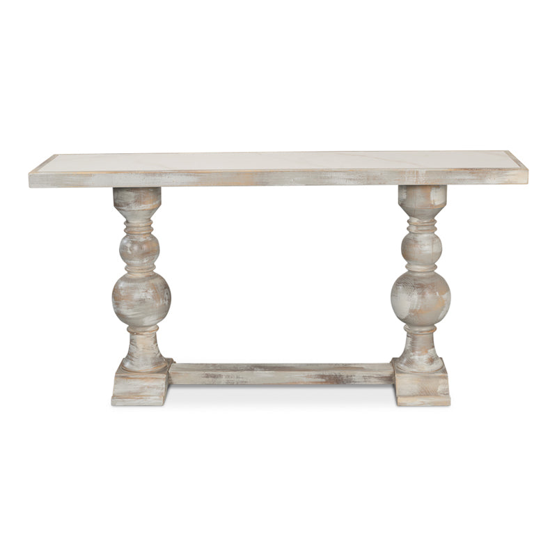 Stacy Double Pedestal Console