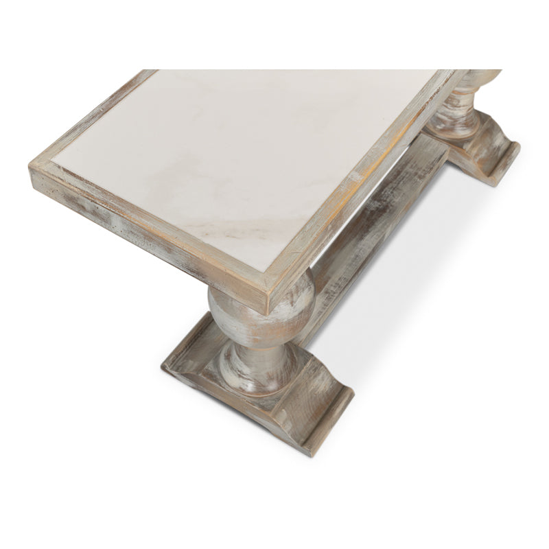 Stacy Double Pedestal Console