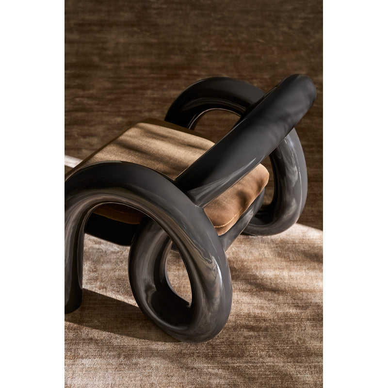 Gelee Accent Chair-Chocolate