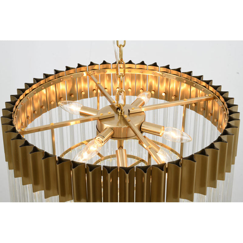 WE06C23BR Eight Light Chandelier