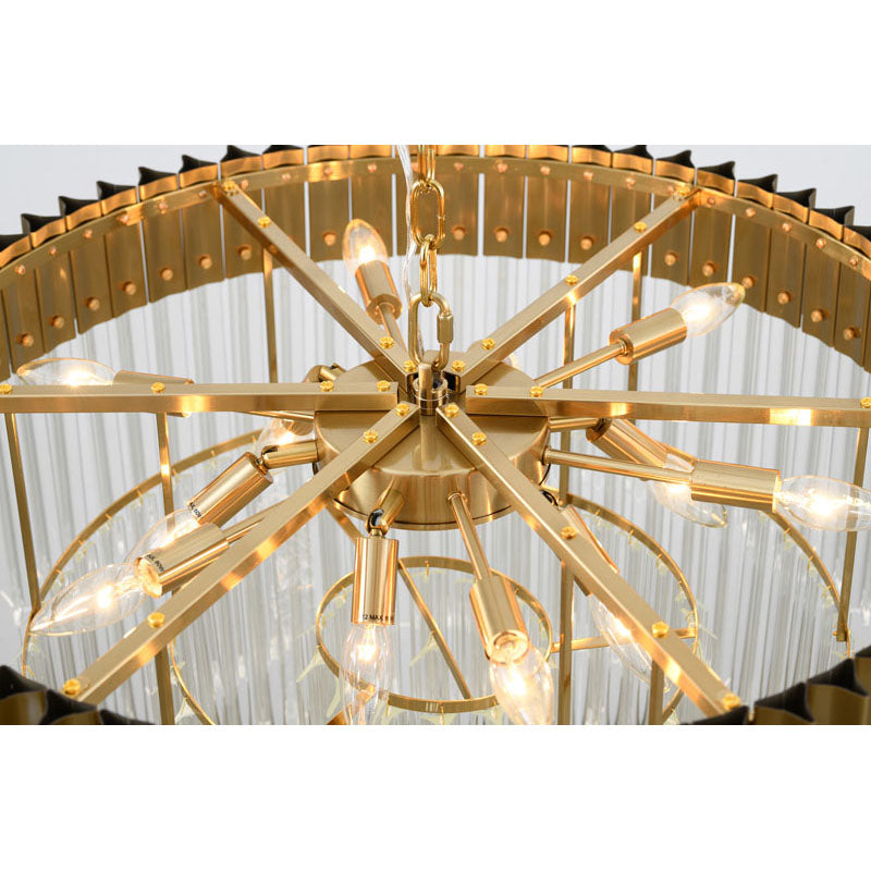 WE07C31BR 12 Light Chandelier