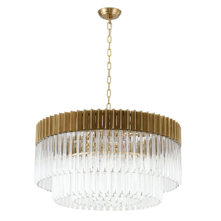 WE07C31BR 12 Light Chandelier