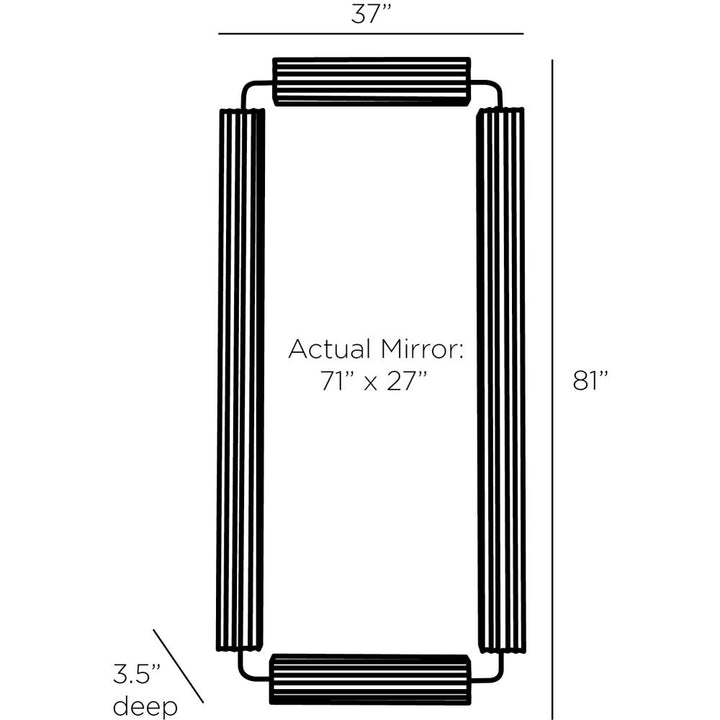 Weller Floor Mirror