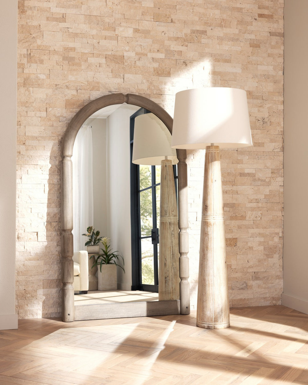 Charleston Floor Mirror