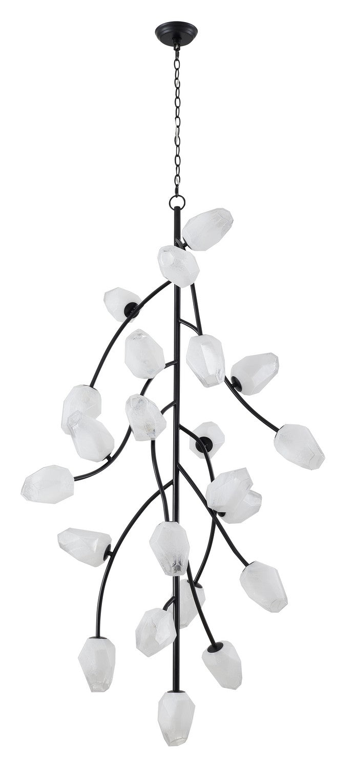 YS101C27BLK 22 Light Chandelier