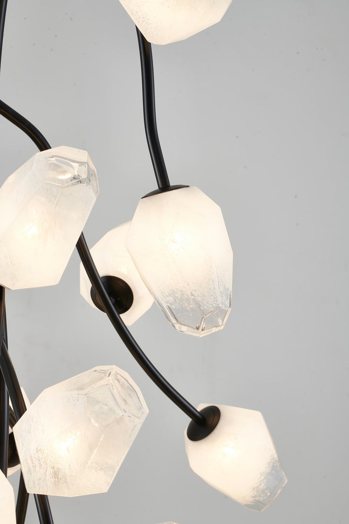 YS101C27BLK 22 Light Chandelier