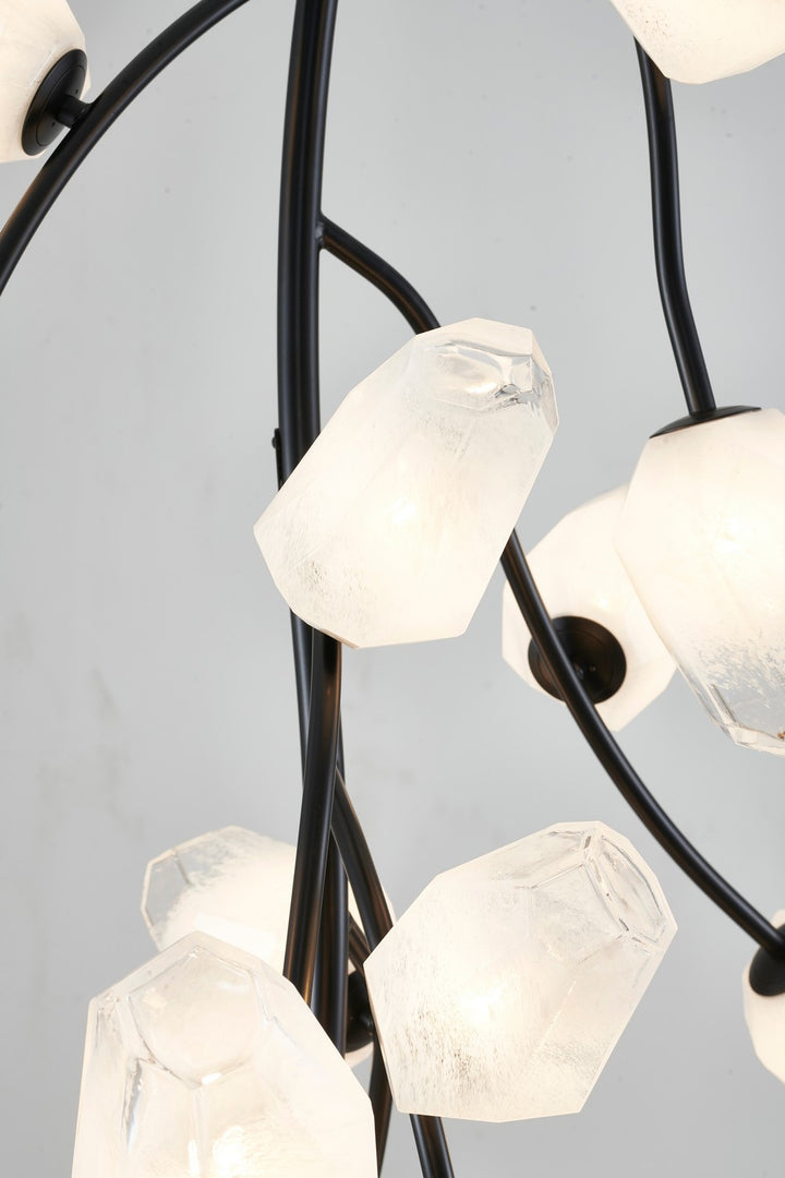 YS101C27BLK 22 Light Chandelier