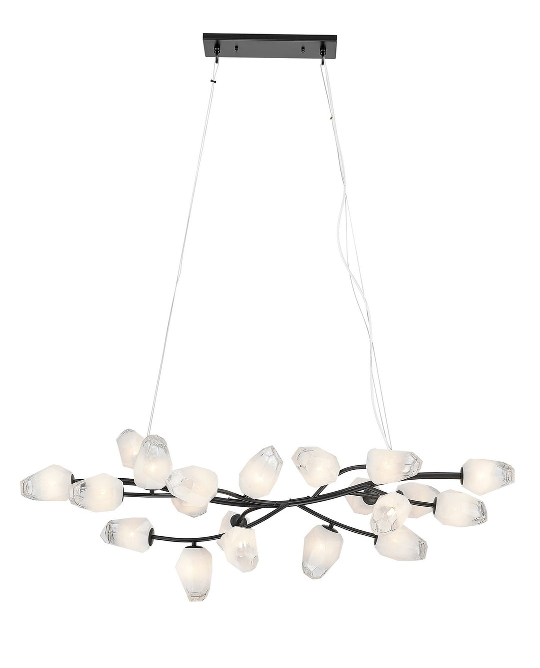 YS102C19BLK 20 Light Chandelier