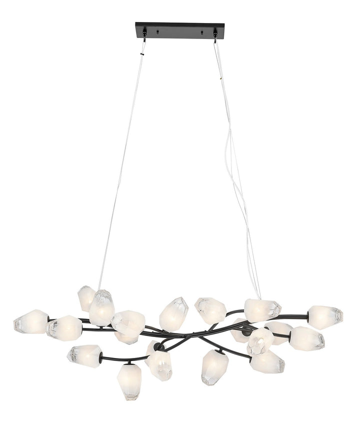 YS102C19BLK 20 Light Chandelier