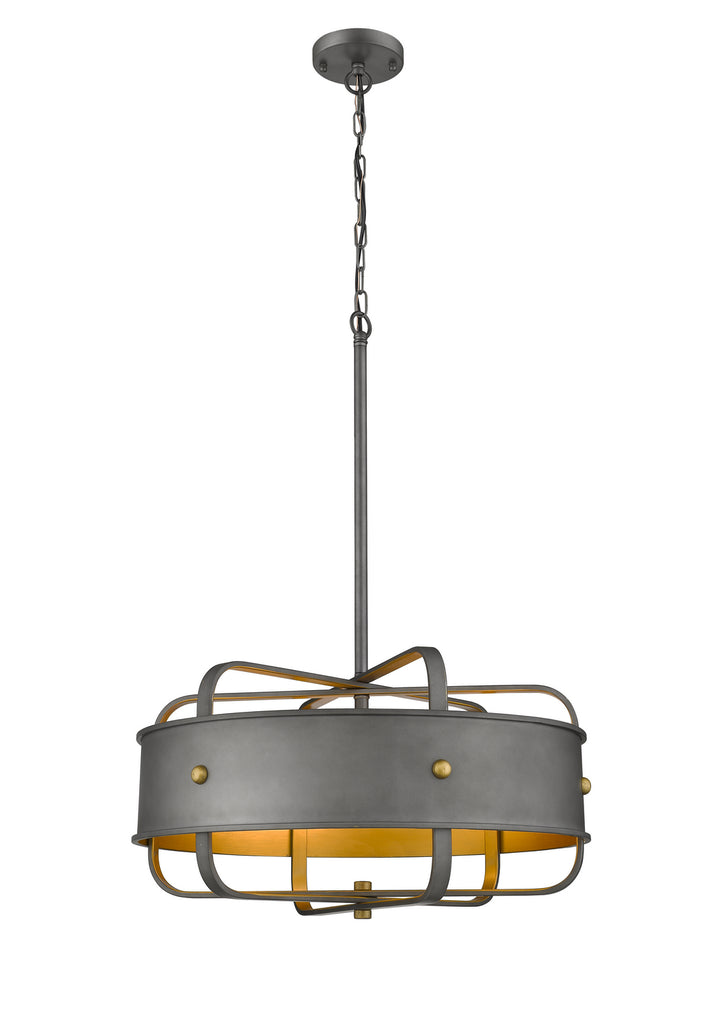YS1641-5P-GD Five Light Chandelier