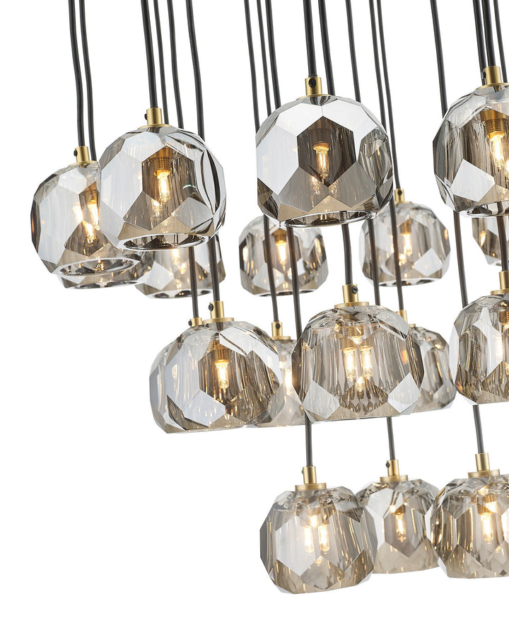 YS901C24BR 23 Light Chandelier