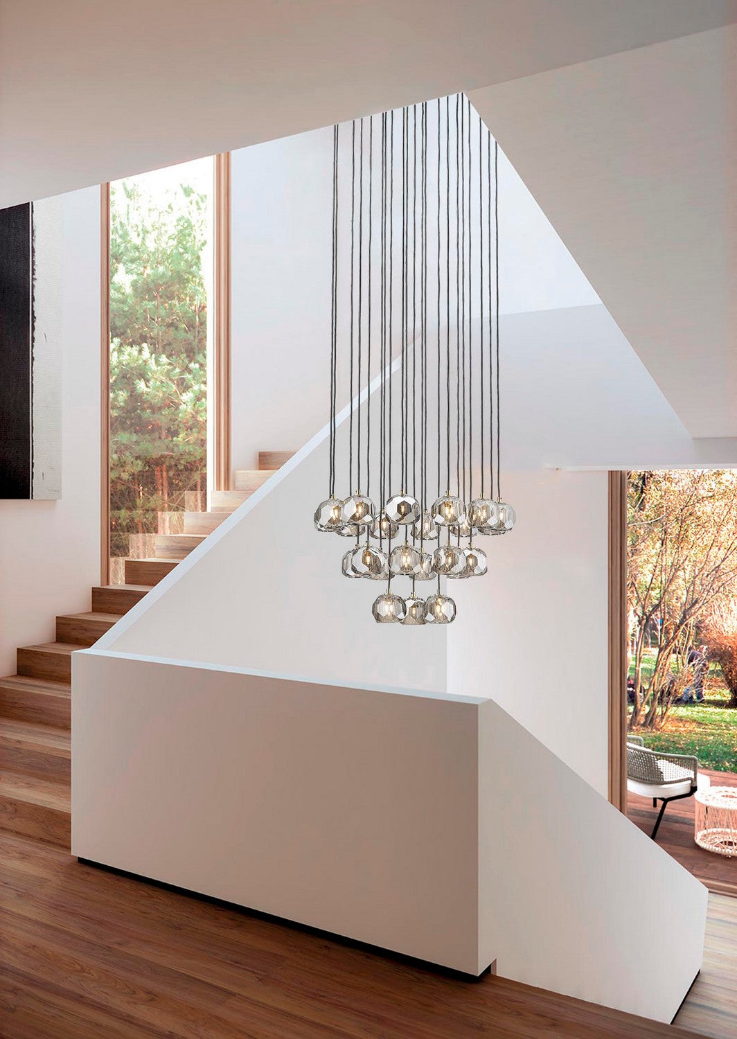YS901C24BR 23 Light Chandelier